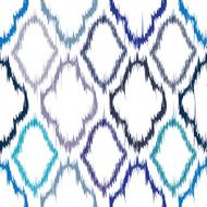 Ikat seamless pattern design N3