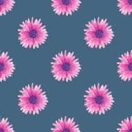 Watercolor seamless floral pattern N4