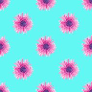 Watercolor seamless floral pattern N5