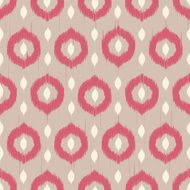Vector seamless ikat pattern