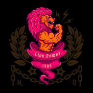 lion bodybuilder