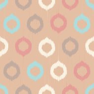 Vector seamless ikat pattern N2