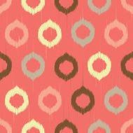 Vector seamless ikat pattern N4