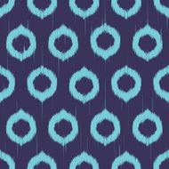 Vector seamless ikat pattern N9