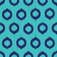 Vector seamless ikat pattern N11