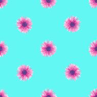Watercolor seamless floral pattern N7
