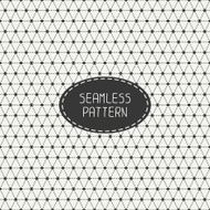 Geometric monochrome abstract seamless polygon pattern Optical illusion effect N3