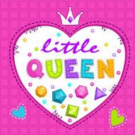 Cute vector illustration for girls N4