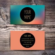 Business Card Template N25