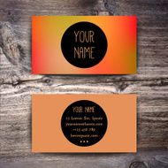 Business Card Template N26