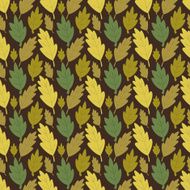 Seamless pattern with leaves N28