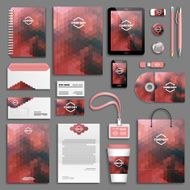Corporate identity template set N34