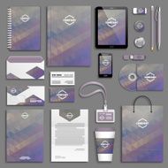 Corporate identity template set N40