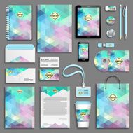 Corporate identity template set N43