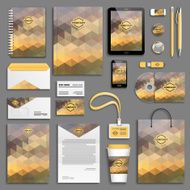 Corporate identity template set N45