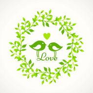 Vector Illustration Hand-painted watercolor design elements N2