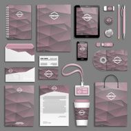 Corporate identity template set N54