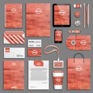 Corporate identity template set N66