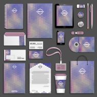 Corporate identity template set N67