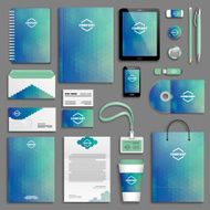 Corporate identity template set N69