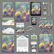 Corporate identity template set N71