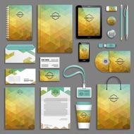 Corporate identity template set N75