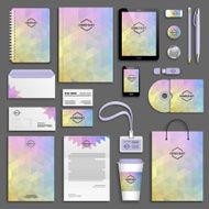 Corporate identity template set N78