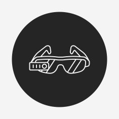 sunglasses line icon N6