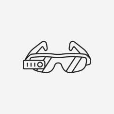 sunglasses line icon N9