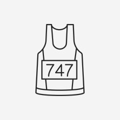 Sportswear line icon N8