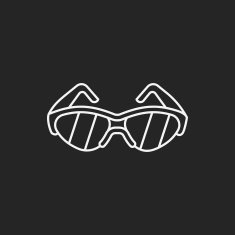 sunglasses line icon N11