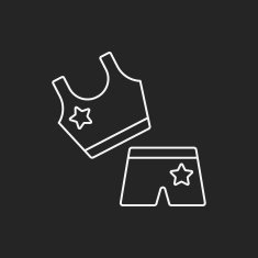 Sportswear line icon N14