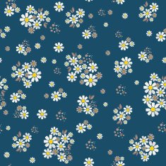 Seamless Vintage Flower Pattern N10