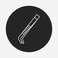Tweezers line icon N2
