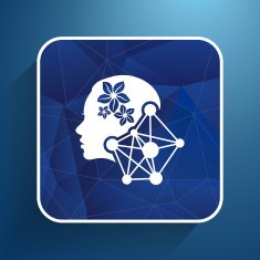 Girl portrait Vector silhouette icon monochrome N2