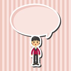 lady woman cartoon theme elements N18