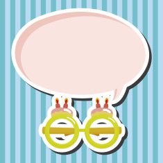 glasses theme elements N29
