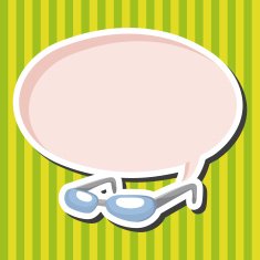 glasses theme elements N34