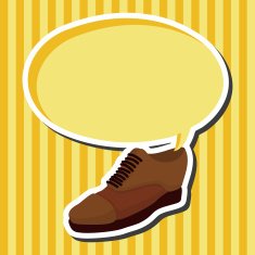 shoe style theme elements vector eps N23