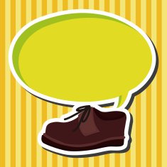 shoe style theme elements vector eps N24