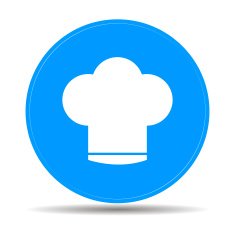 Chef cap vector icon N2