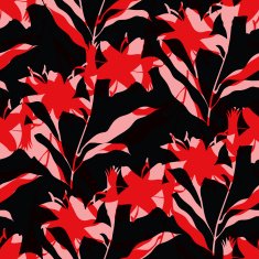 Seamless floral background pattern N39
