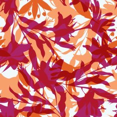 Seamless floral background pattern N43
