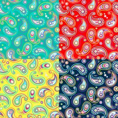 Modern paisleys