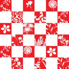 Seamless floral background pattern N45