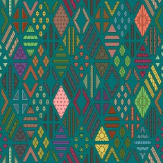 Rhombuses seamless pattern N2