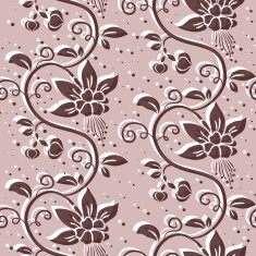 Abstract seamless floral pattern N11