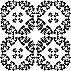 Abstract seamless floral pattern N25