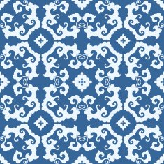 Abstract seamless floral pattern N34