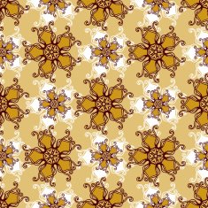Gold lace seamless pattern with jewelry flower Infinitely wallpaper